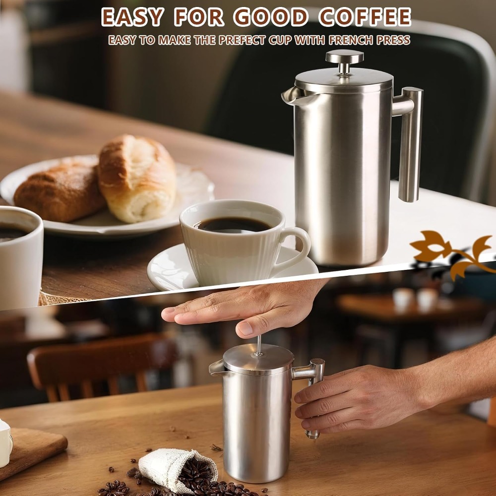 French Press Coffee Maker, 304 - огляд і ціна French Press Coffee & Tea