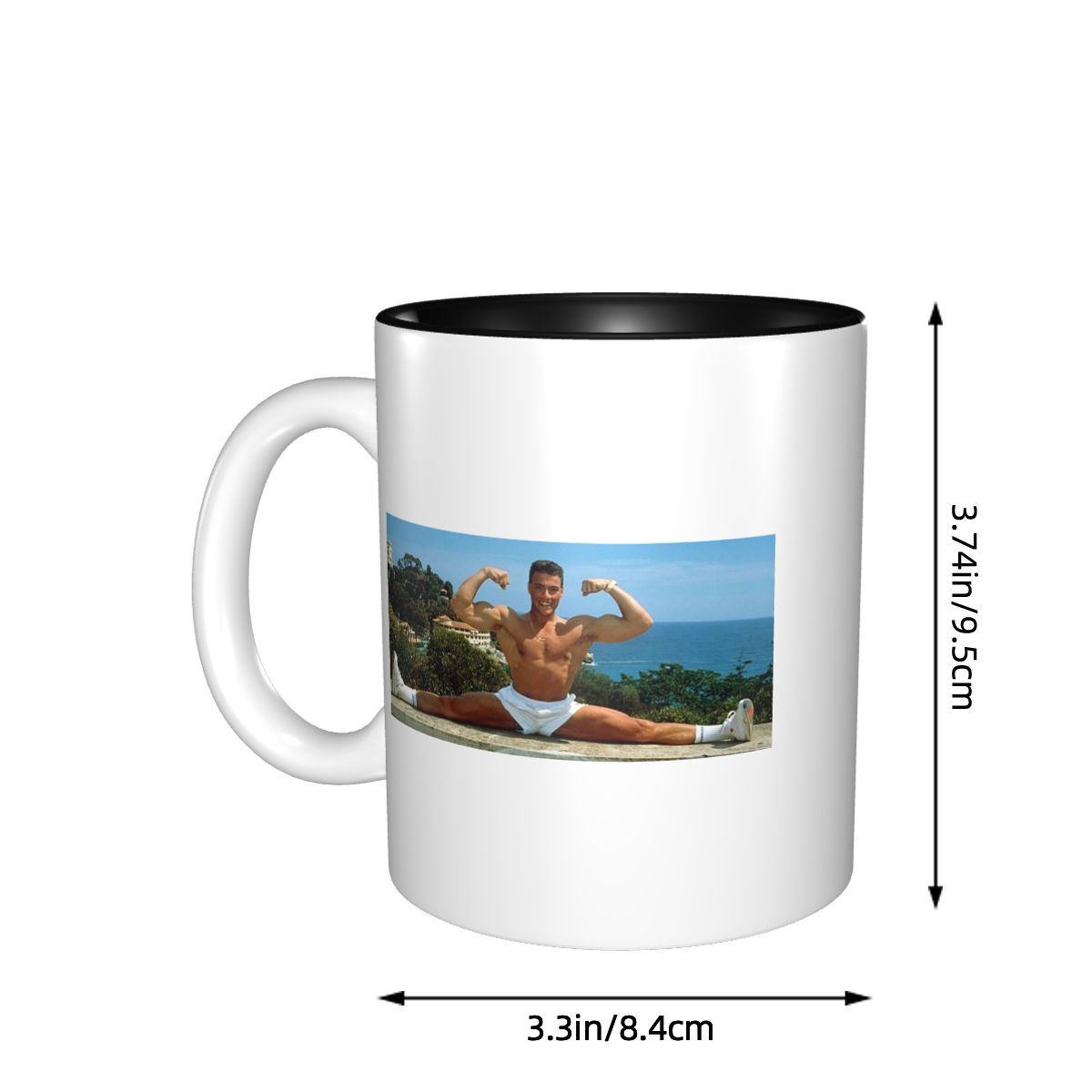 Jean Claude Van Damme Splits M - огляд і ціна Coffee Tea Van