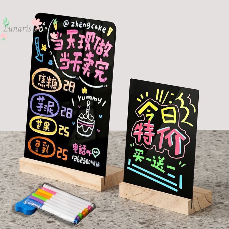 A4 rewritable stall advertisin - огляд і ціна Coffee Tea Menu