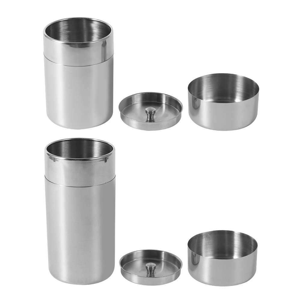 Stainless Steel Tea Leaf Tins  - огляд і ціна Coffee Tea Sugar Canisters