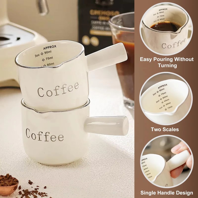Mini Ceramic Coffee Cup with H - огляд і ціна Coffee Tea Cups