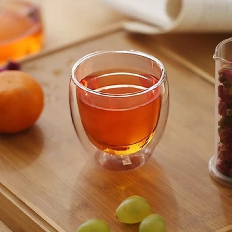 Double Walled Glass Coffee Mug - огляд і ціна Coffee Tea And Sugar Set