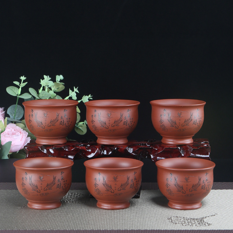 Chinese Yixing Purple Clay Tea - огляд і ціна Coffee Tea And Sugar Set