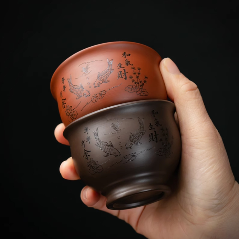 Chinese Yixing Purple Clay Tea - огляд і ціна Coffee Tea And Sugar Set