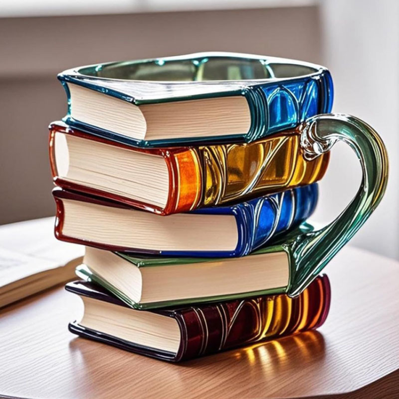 Book Coffee Mug Cappuccino col - огляд і ціна Coffee Tea Library