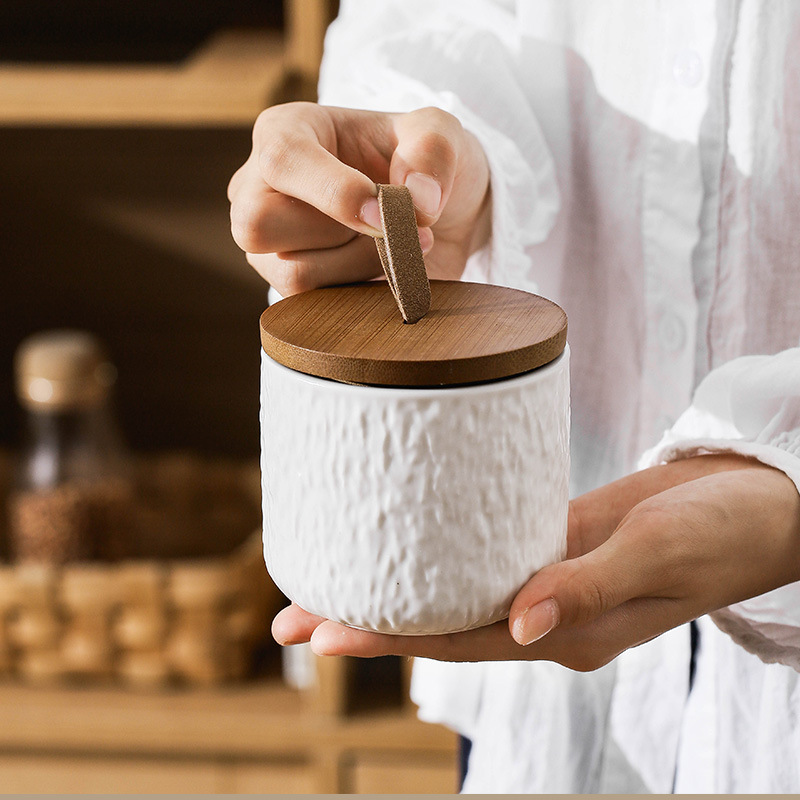 Rock Pattern Ceramic Tea Stora - огляд і ціна Coffee Tea Sugar Canisters