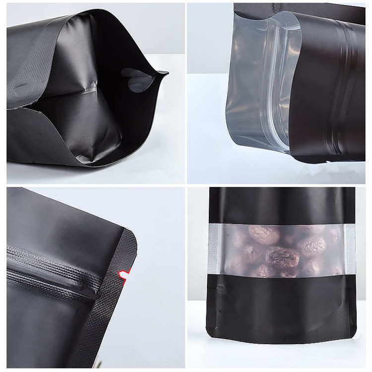 100PCS Stand-up Matte Black Al - огляд і ціна Coffee Tea Day