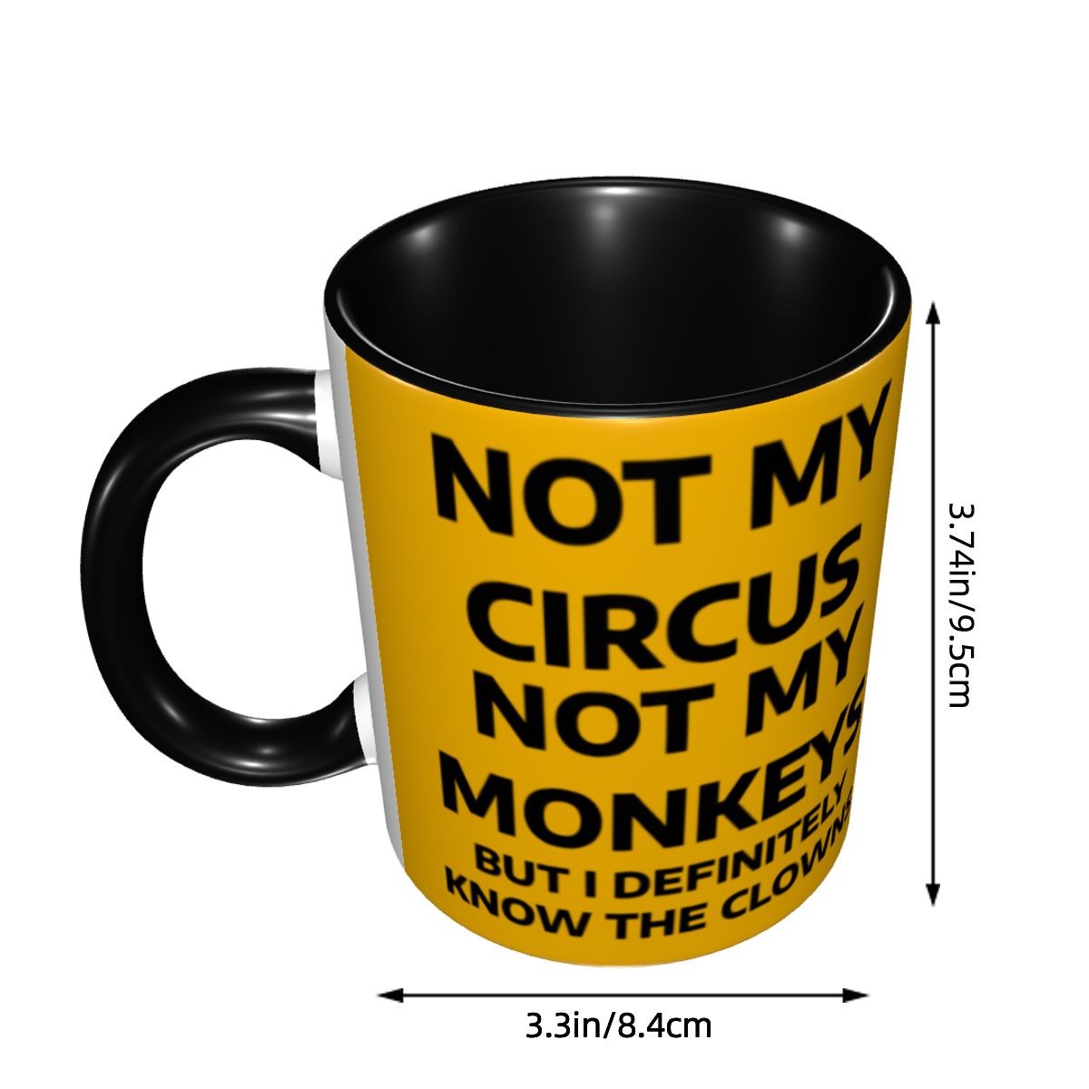 Not My Circus Not My Monkeys C - огляд і ціна Coffee Tea Bottle