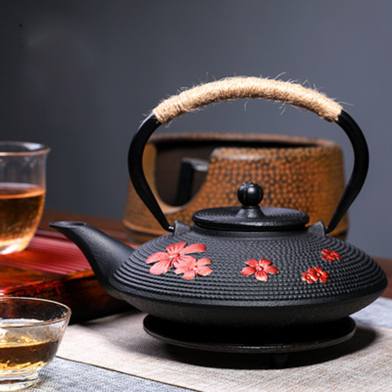 Cast Iron Pear Blossom Bamboo  - огляд і ціна Cast Iron Teapot