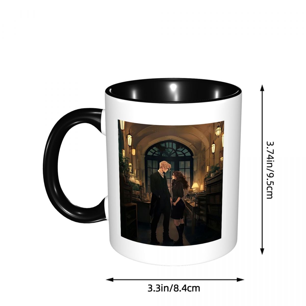 Dramione At The Library Mug Fu - огляд і ціна Coffee Tea Library