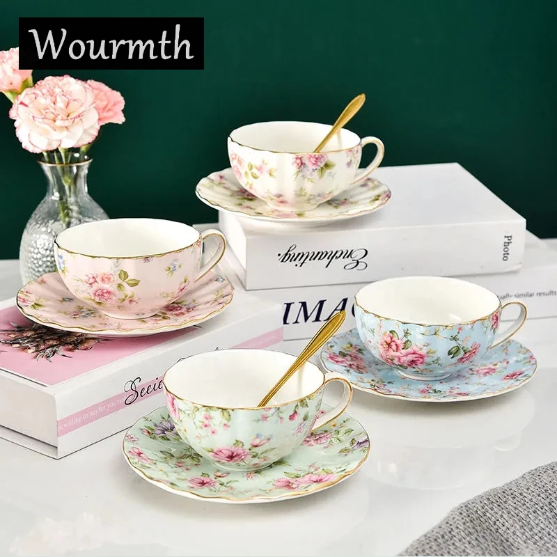 3PCS/Sets Pastoral style Flowe - огляд і ціна Coffee Tea Flower