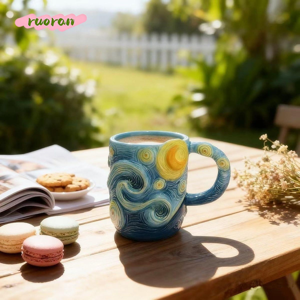 Van Gogh Starry Night Mug Crea - огляд і ціна Coffee Tea Van