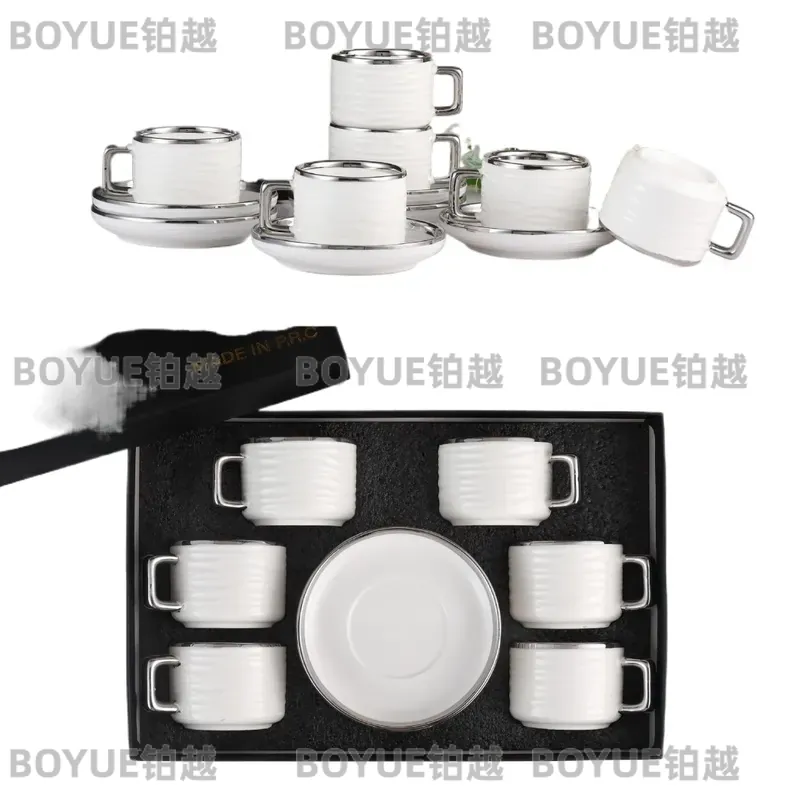 Luxury Ceramic Coffee Cup and  - огляд і ціна Coffee Tea Gift Set