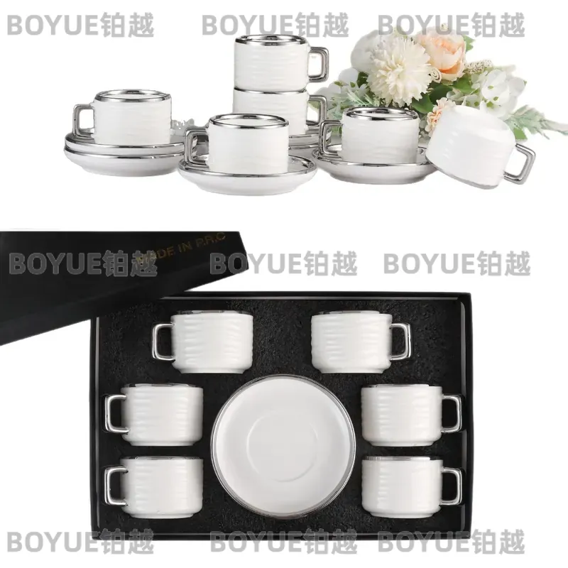 Luxury Ceramic Coffee Cup and  - огляд і ціна Coffee Tea Gift Set