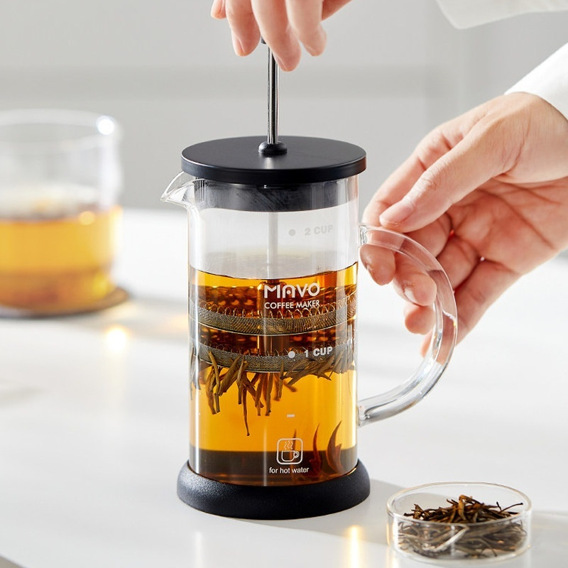 MAVO French Press Coffee Maker - огляд і ціна Coffee Tea Press