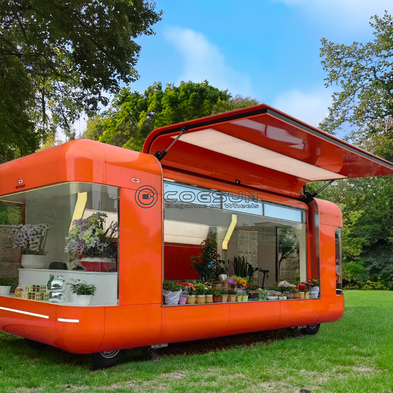 Street Mobile Food Trailer Piz - огляд і ціна Coffee Tea Van