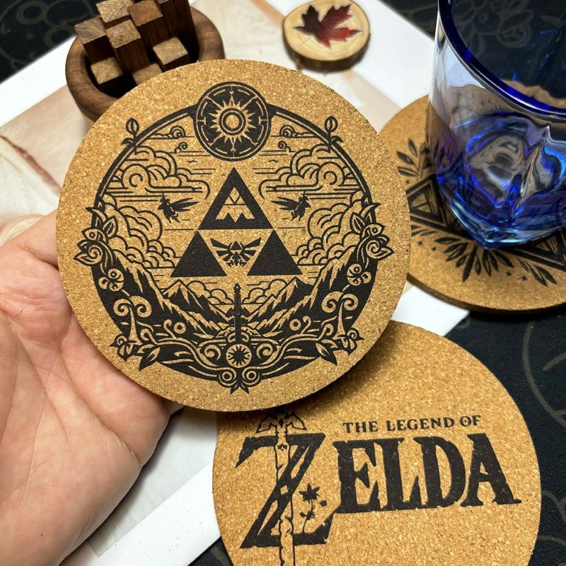 Zelda Coaster Cartoon Anime Ro - огляд і ціна Coffee Y Tea