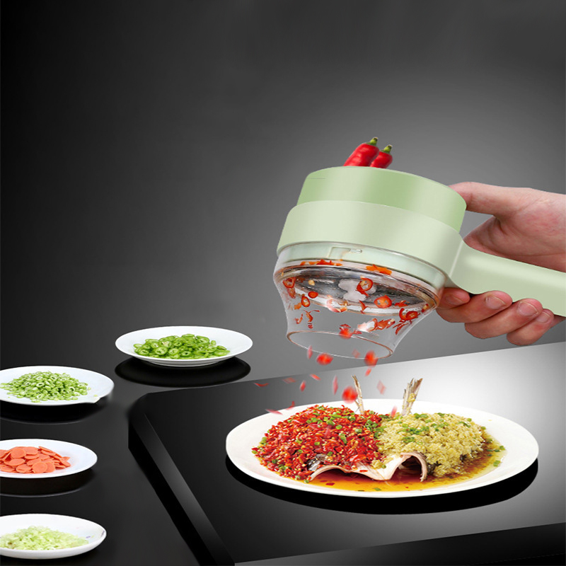4In1 Electric Vegetable Cutter - огляд і ціна Burr Hand Grinder