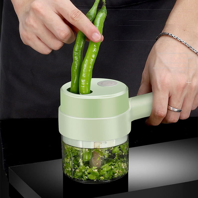 4In1 Electric Vegetable Cutter - огляд і ціна Burr Hand Grinder