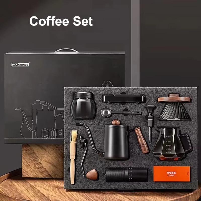 10pcs Travel Coffee Set Manual - огляд і ціна Coffee Tea Gift Set