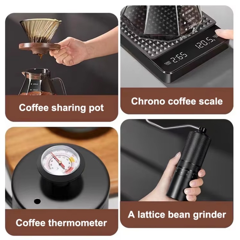 10pcs Travel Coffee Set Manual - огляд і ціна Coffee Tea Gift Set