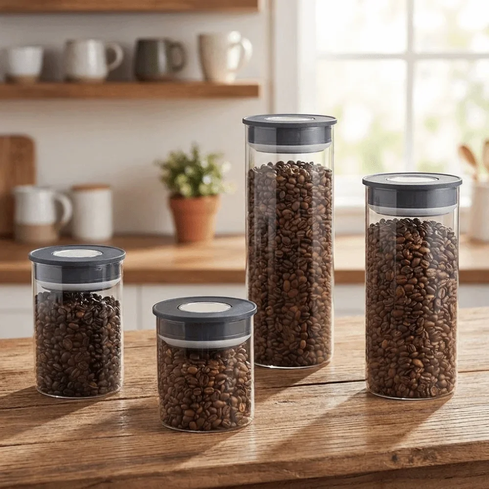 Glass Vacuum Sealed Tank Trans - огляд і ціна Coffee Tea Press