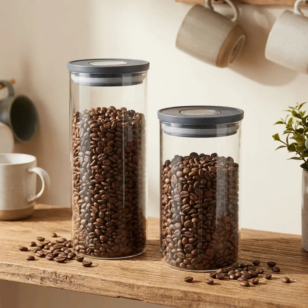 Glass Vacuum Sealed Tank Trans - огляд і ціна Coffee Tea Press