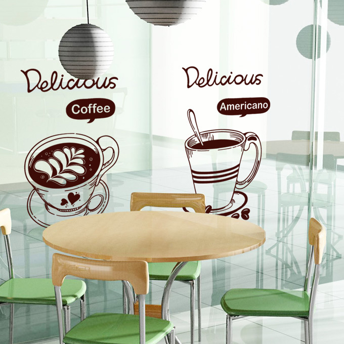 Coffee Shop Sticker Bean Milk  - огляд і ціна Coffee Tea Break