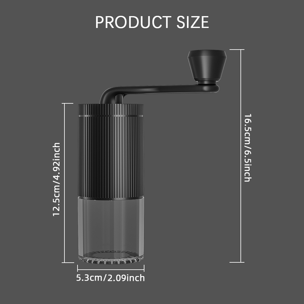 Mini Coffee Bean Grinder Manua - огляд і ціна Burr Hand Grinder