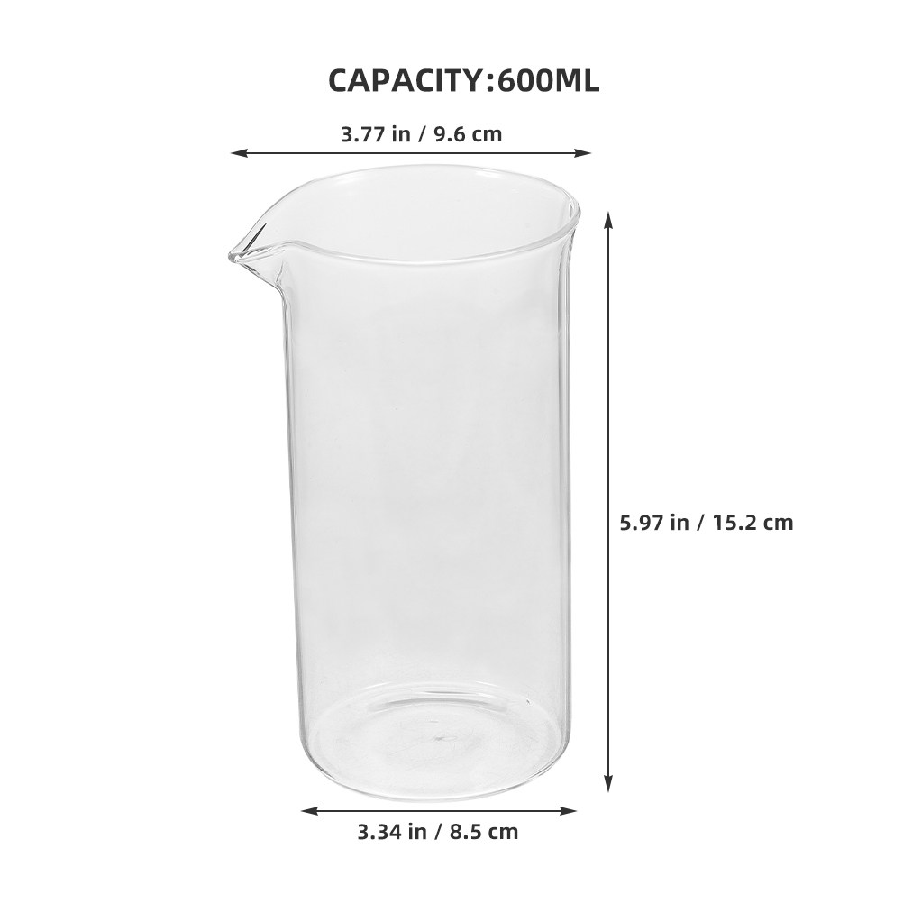 Heat Resistant Glass Coffee Pr - огляд і ціна Coffee Tea Press