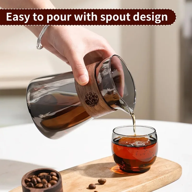 17oz/500ml Glass Coffee Pot Ca - огляд і ціна Cold Brew Jar