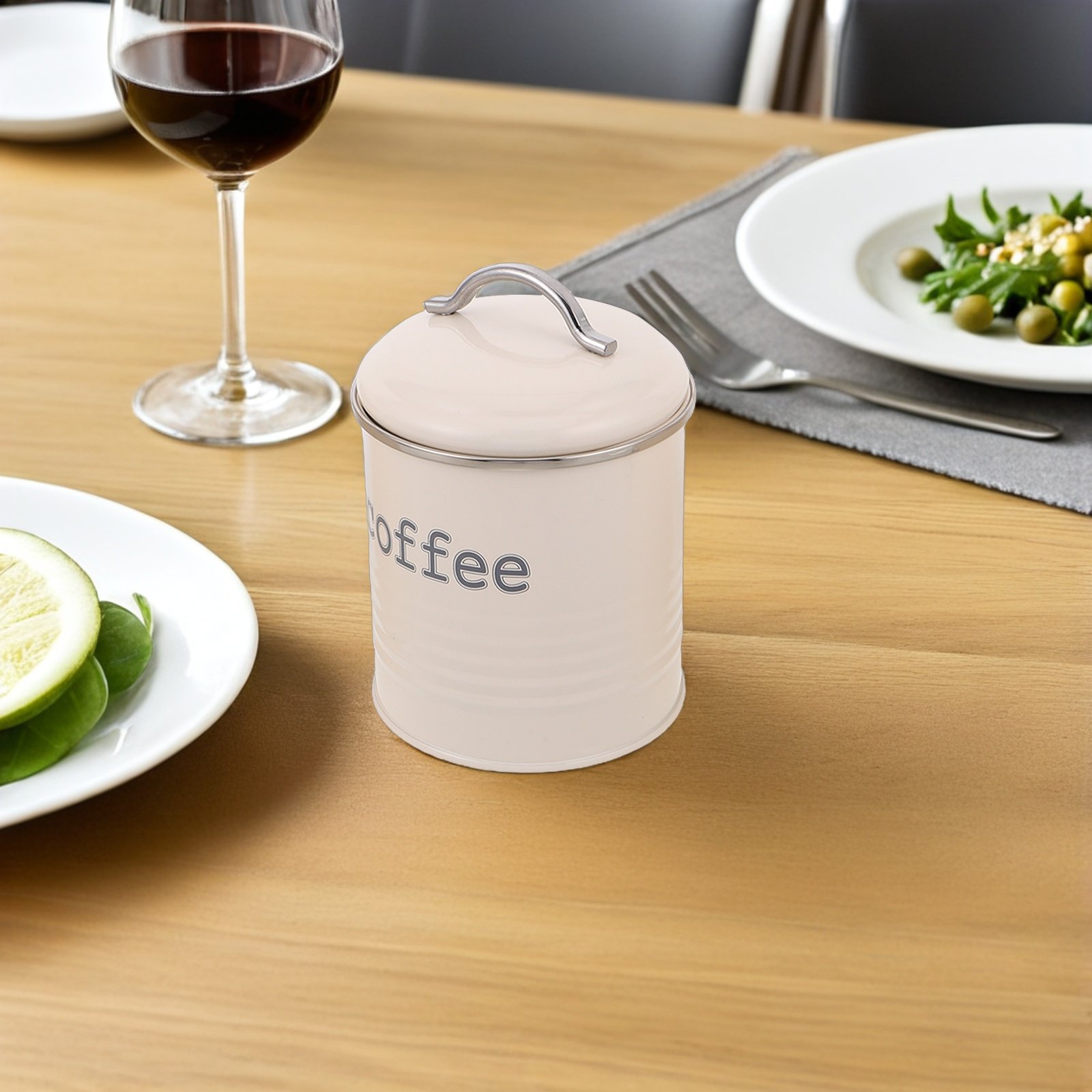 3Pcs Sealed Coffee Bean Contai - огляд і ціна Coffee Tea Containers