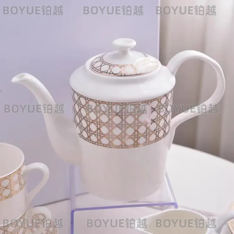 Luxury Bone China Coffee Cup S - огляд і ціна Coffee Tea Gift Set