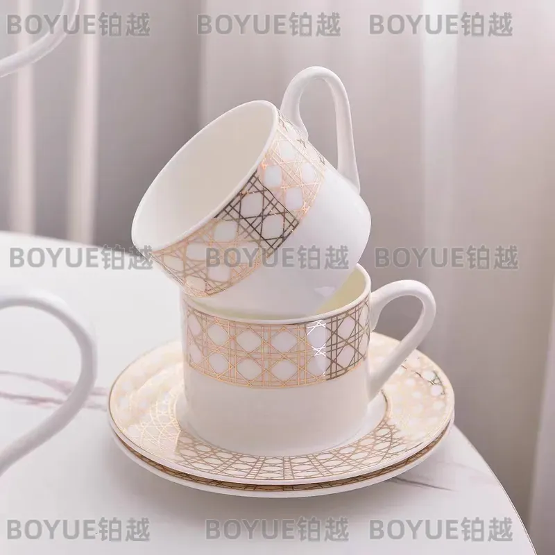 Luxury Bone China Coffee Cup S - огляд і ціна Coffee Tea Gift Set