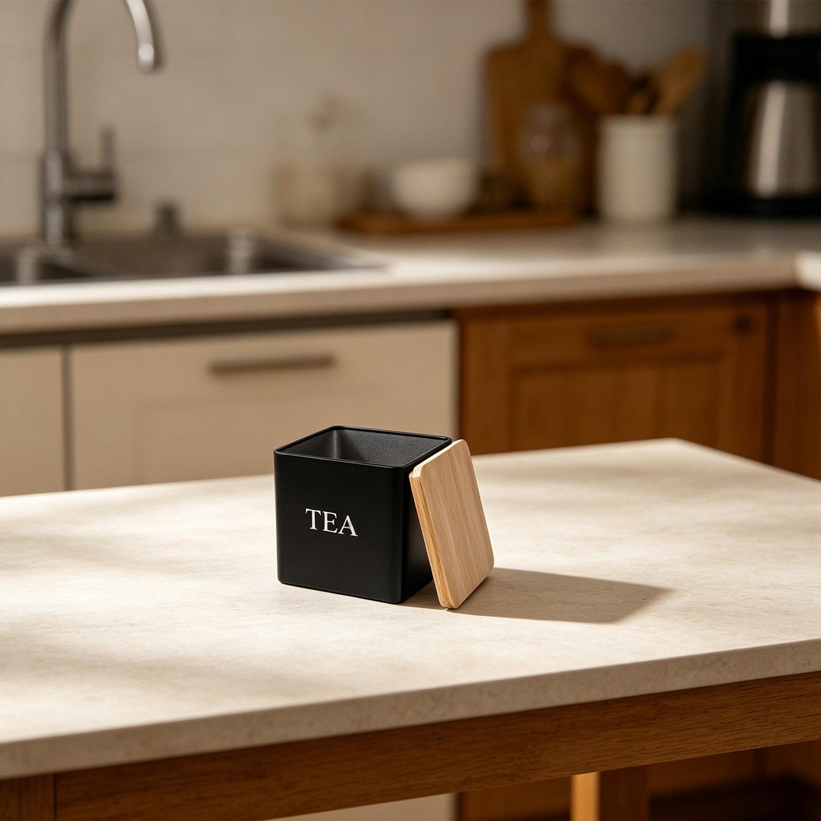 3Pcs Metal Tea Coffee Sugar Ca - огляд і ціна Coffee Tea Containers